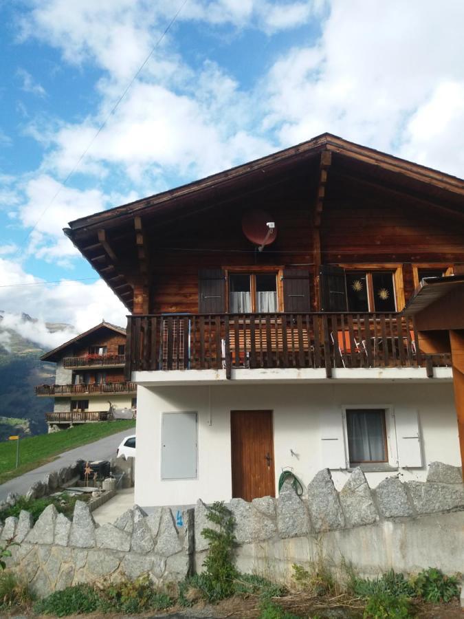 Apartamento Chalet Clair De Lune Bei Graechen Vs Gasenried Exterior foto